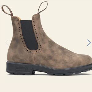 Blundstone Original womens hi top rustic brown shoes